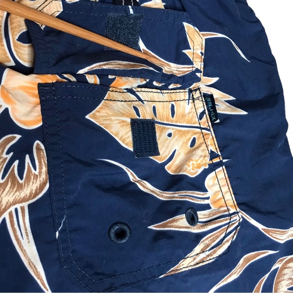 Tommy Bahama Men's Swim Trunks Blue Orange Floral Tropical Mesh Lined Beach - Picture 10 of 12